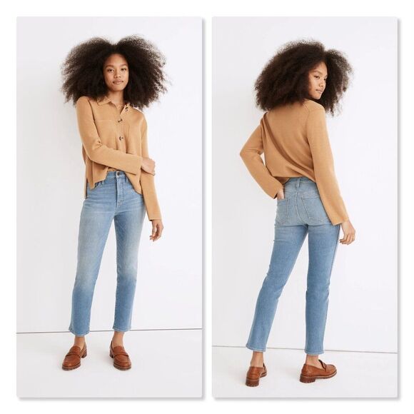 ✨ MADEWELL ✨ Stovepipe Straight Leg Ankle Jeans - [Size 25x26] - Picture 1 of 14